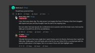 Fans discuss Danatas's shooting slump.